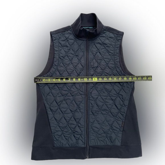 Perry Ellis Men's Navy Full Zip Puffer Vest Size:M - Picture 4 of 5